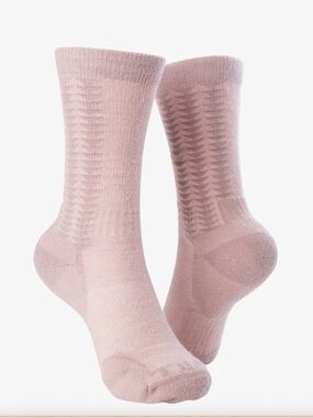 SO ILL Mano Pattern Socks - Dirty Pink Size Large NWT